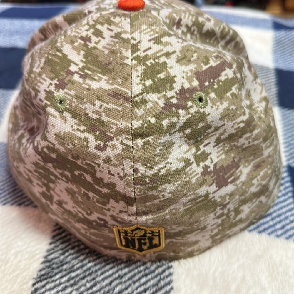 MENS womens denver broncos nfl hat new era new camo support the troops - Picture 7 of 8